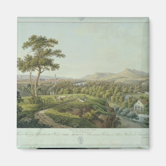 Íman Vista de Rasenhuehlberg, c.1810 (Frente)