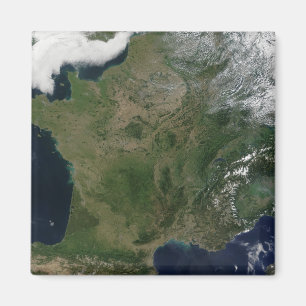 Íman Vista de satélite da França