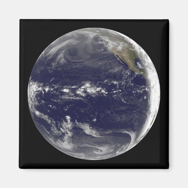 Íman Vista de satélite da Terra (Frente)