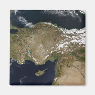 Íman Vista de satélite da Turquia