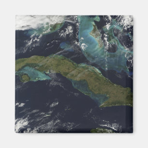 Íman Vista de satélite de Cuba