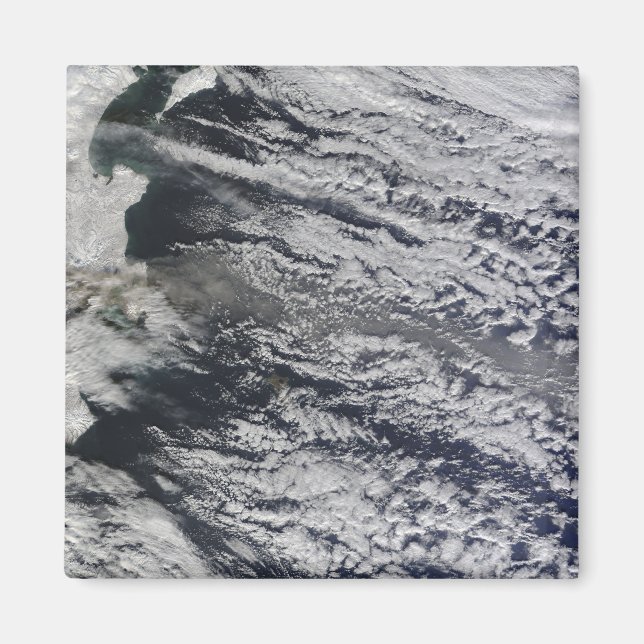 Íman Vista de satélite de uma cinza 3 (Frente)