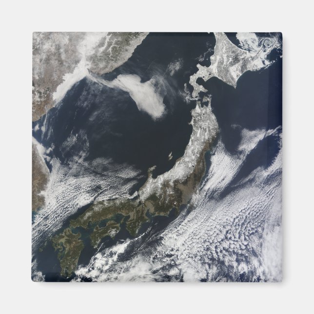 Íman Vista de satélite do Japão (Frente)