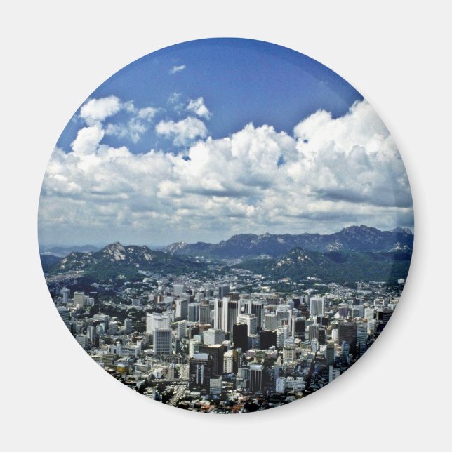 Íman Vista De Seul De Namsan (Frente)