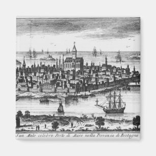 Íman Vista de St. Malo