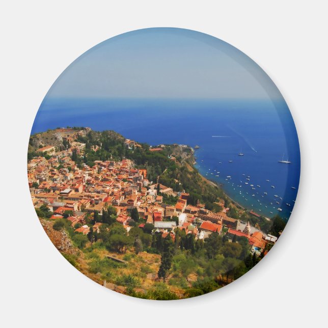 Íman Vista de Taormina 2 (Frente)