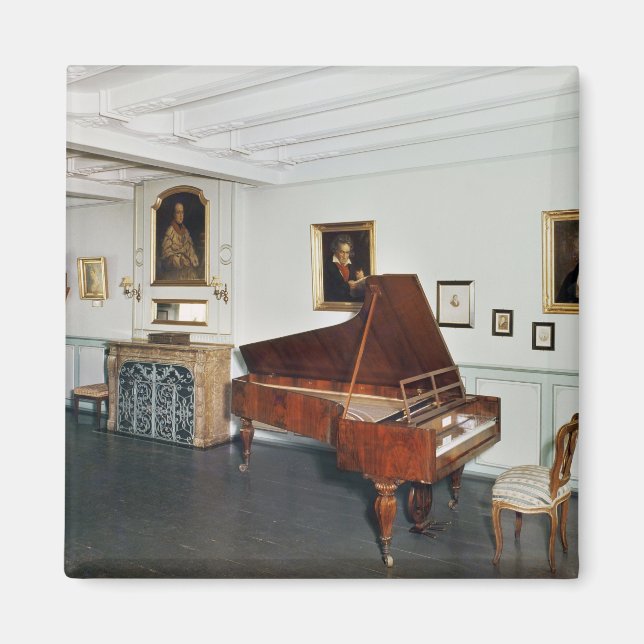 Íman Vista de um quarto com piano de cauda (Frente)