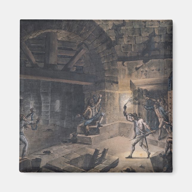 Íman Vista de uma célula na Bastilha (Frente)