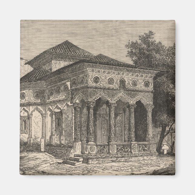 Íman Vista de uma Igreja em Bucareste (Frente)