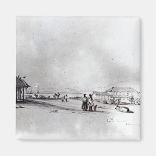 Íman Vista de Valparaiso, 1834