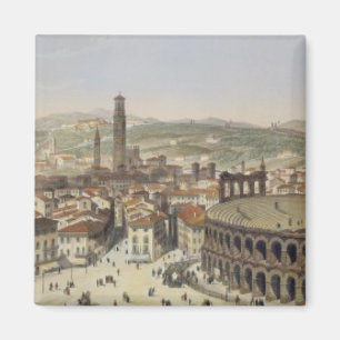 Íman Vista de Verona, gravada por L. Cherbuin (en da