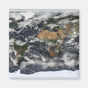 Íman Vista detalhada por satélite da Terra