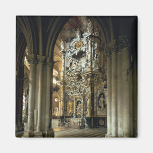 Íman Vista do altar e do "Transparente", c.1720