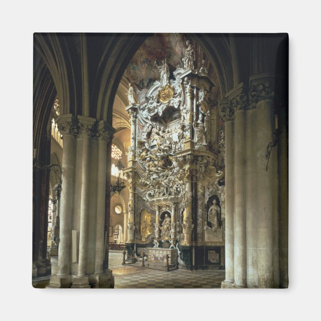 Íman Vista do altar e do "Transparente", c.1720 (Frente)