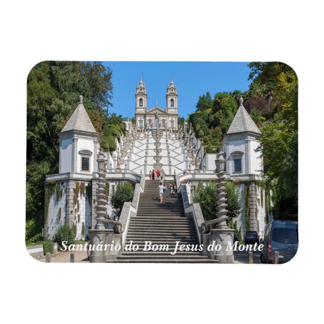 Íman Vista do Bom Jesus do Monte. (Horizontal)