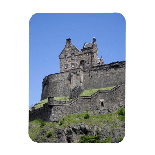 Íman Vista do Castelo de Edimburgo, Edimburgo, Escócia, (Vertical)