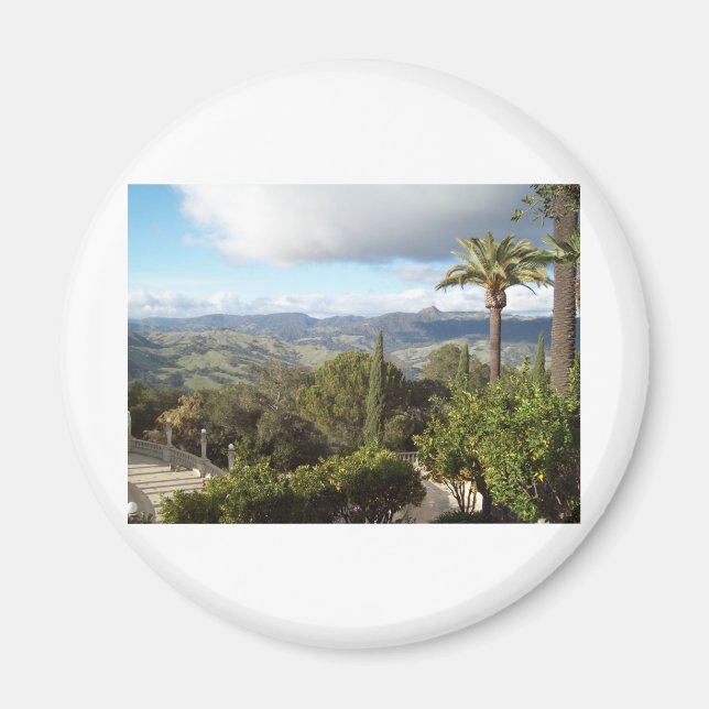 Íman Vista do Castelo de Hearst (Frente)