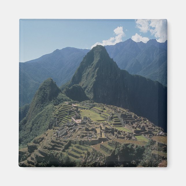 Íman Vista do cidadão em Machu Picchu (Frente)