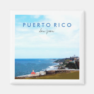 Íman Vista do EL Morro, San Juan, Puerto Rico