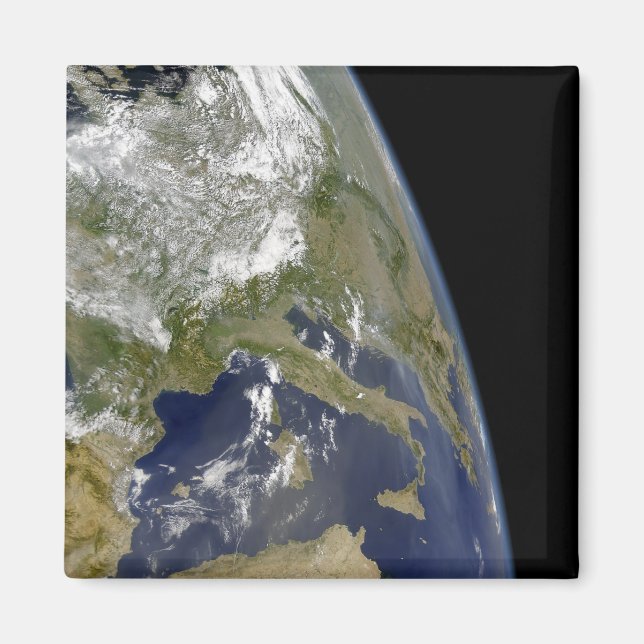 Íman Vista do Mediterrâneo Ocidental (Frente)