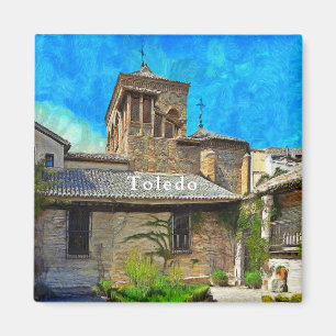 Íman Vista do museu de El Greco em Toledo