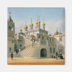 Íman Vista do palácio do Boyar na Moscovo Kremlin