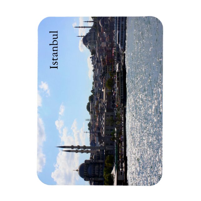 Íman Vista do porto de Istambul (Vertical)