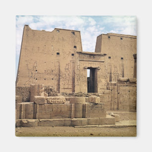 Íman Vista do primeiro pilão do Templo de Horus