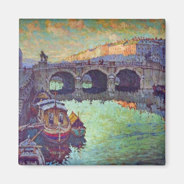 Íman Vista do Santo Petersburgo (cidade russa) (Frente)