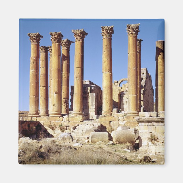 Íman Vista do Templo de Artemis, construído c.386 AD (Frente)