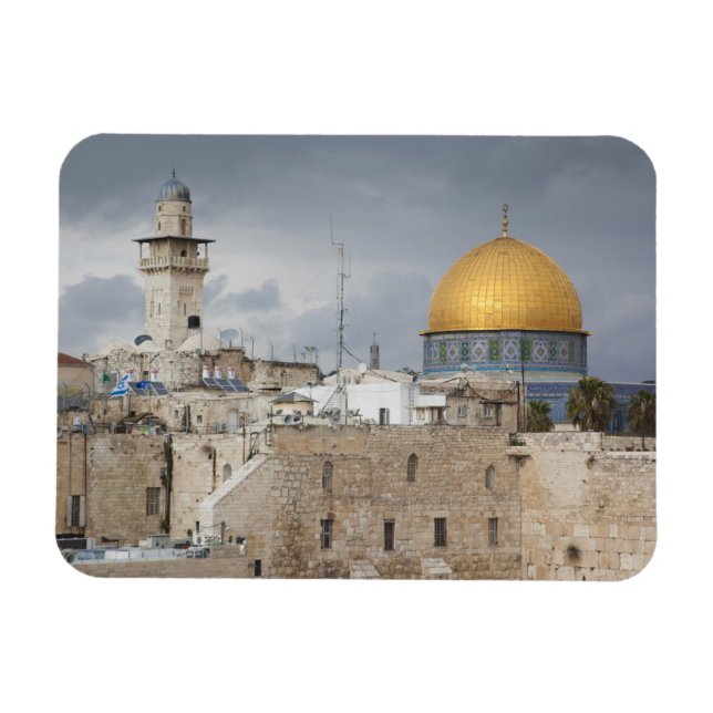 Íman Vista do Western Wall Plaza, tarde (Horizontal)