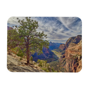 Íman Vista do Zion Canyon do Angels Landing