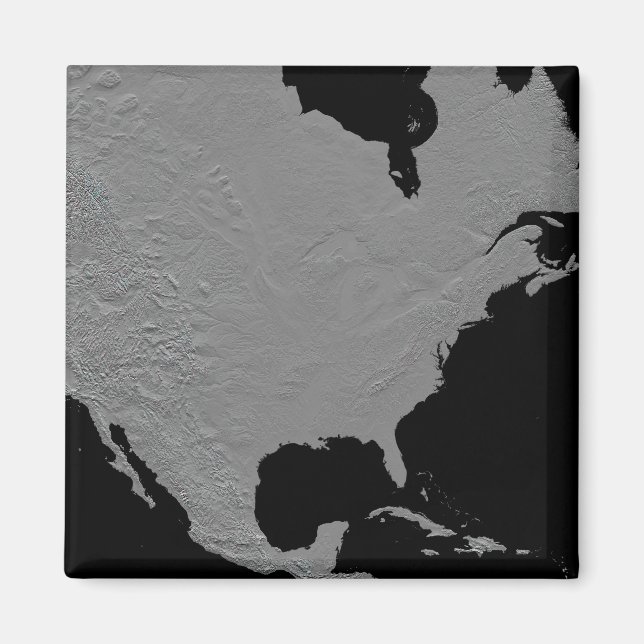 Íman Vista estereoscópica da América do Norte 2 (Frente)