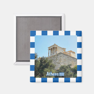 Íman Vista externa da Acrópole em Atenas, Grécia