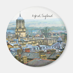 Íman Vista fantástica, Oxford, Inglaterra, telhado #1