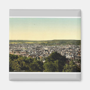 Íman Vista geral, Aix-la-Chapelle, o Rhine, Alemanha P