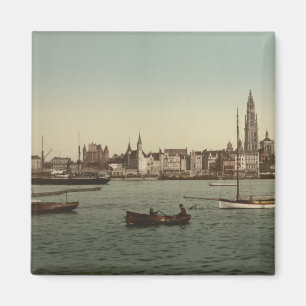 Íman Vista geral de Antuérpia II, Bélgica