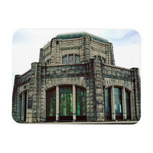 Íman Vista House, Columbia River Gorge, Oregon