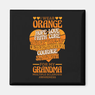 Íman Vista Laranja Para Minha Avó Esclerose Múltipla Em
