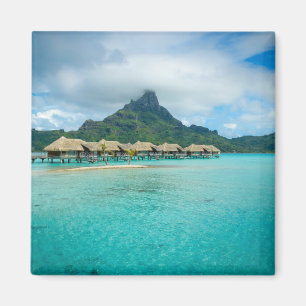 Íman Vista no ímã do quadrado da ilha de Bora Bora