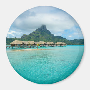 Íman Vista no ímã redondo da ilha de Bora Bora