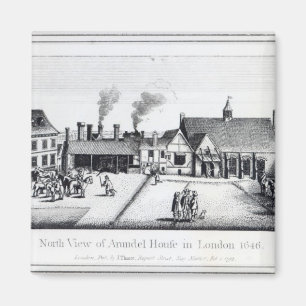 Íman Vista norte da casa de Arundel em Londres