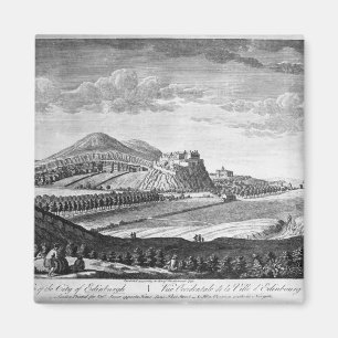 Íman Vista ocidental da cidade de Edimburgo, 1753