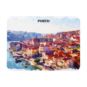 Íman Vista Panorama Porto Portugal
