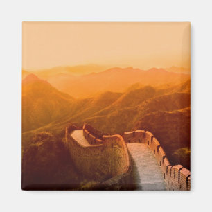 Íman Vista panorâmica da Grande Muralha, China