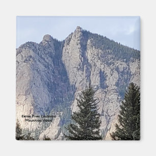 Íman Vista Panorâmica de Montanha no Estes Park Colora