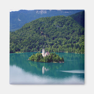 Íman Vista panorâmica do Lago Bled