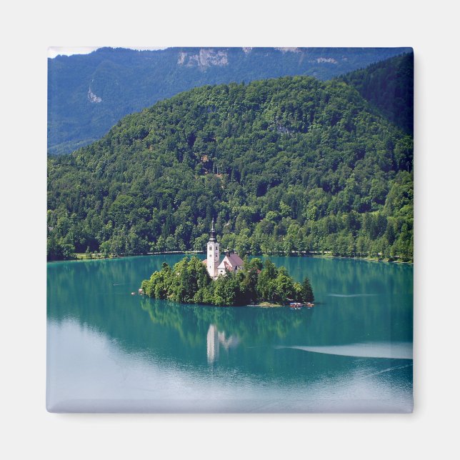 Íman Vista panorâmica do lago sangado (Frente)