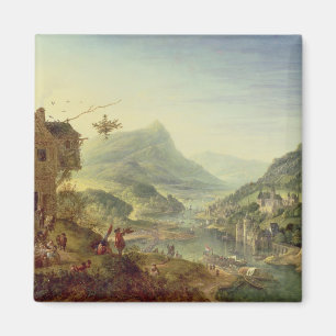 Íman Vista panorâmica no Rhine (pares com 59649)