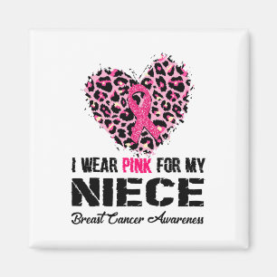 Íman Vista Rosa Para O Meu Próprio Cancer De Mama Sensi